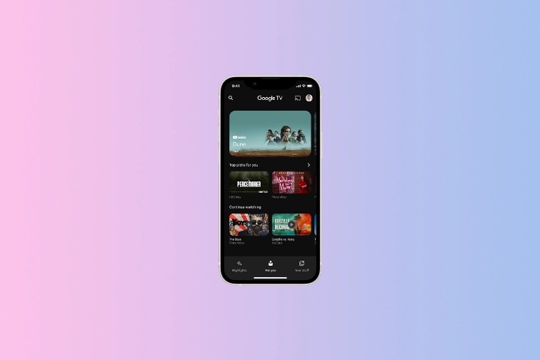 Google TV app