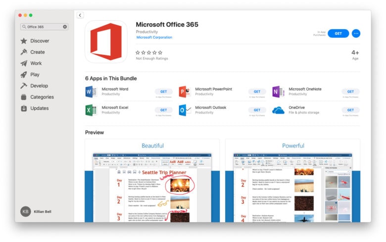 office 365 software for mac
